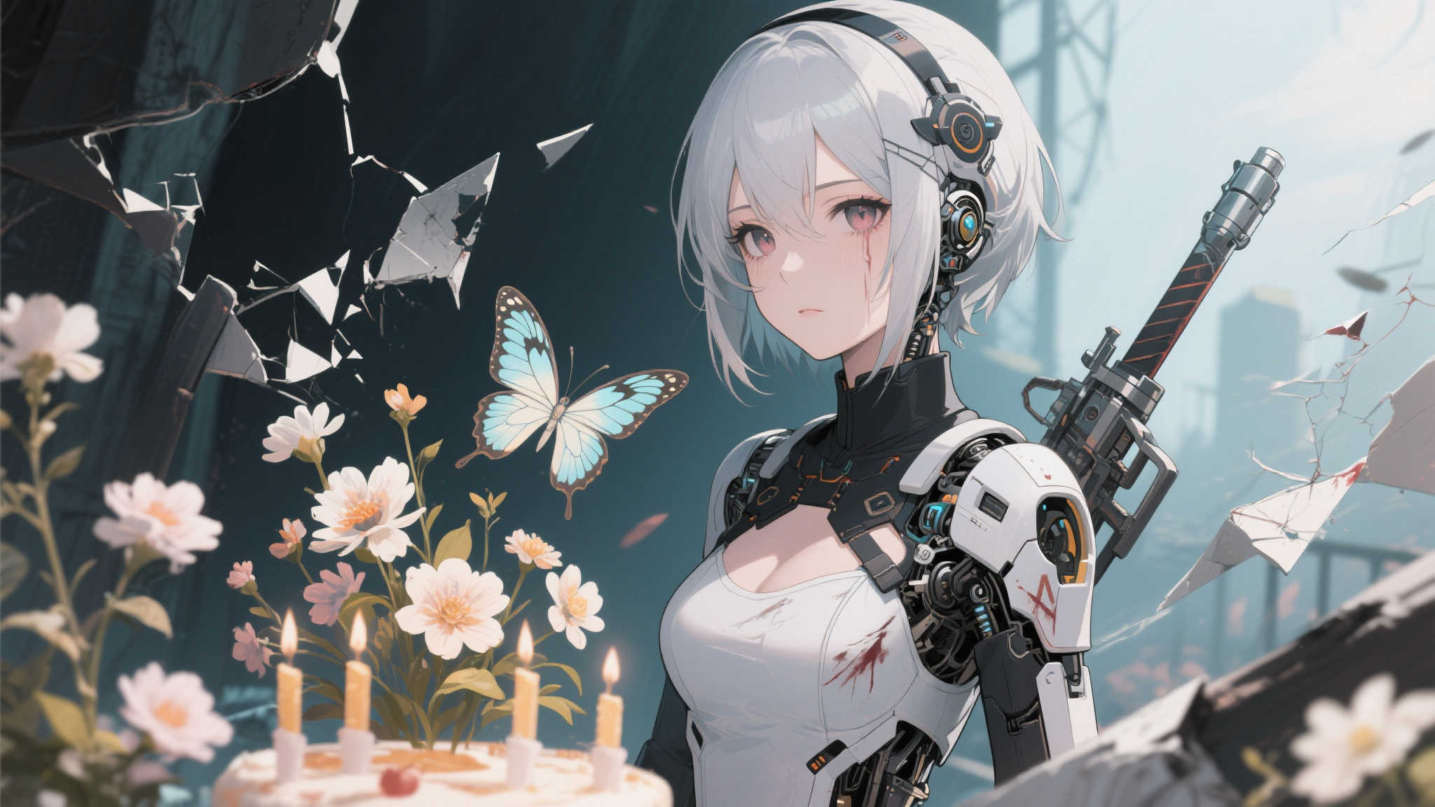 《尼尔:机械纪元》A2诞辰纪念插画 三 如何打造一幅独特的贺图灵感来源
如