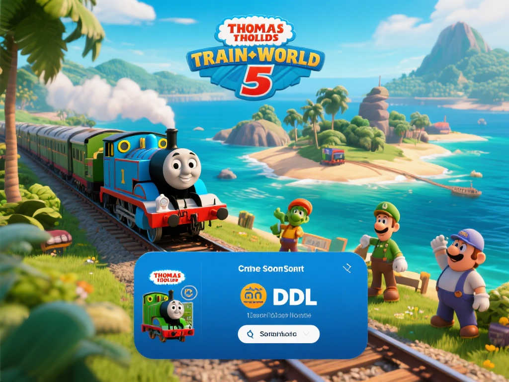 《模拟火车世界5》携手《托马斯小火车》推出全新联动内容 DLC 《模拟火车世界5》携手《托马斯小火车》推出全新联动内容 DLC