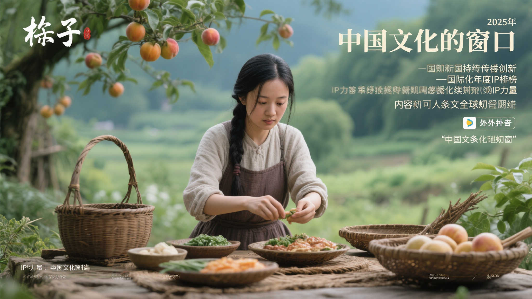 2025年度十大IP揭晓:哪吒2、李子柒、DeepSeek强势上榜! 2. 李子柒:田园诗意下的文化输出
提